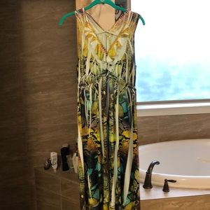 Comfortable stretchy material dress